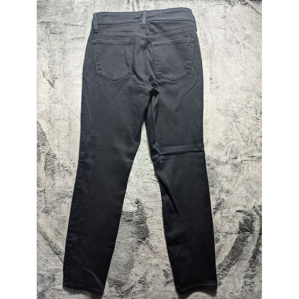NYDJ Slightly Tapered Leg Jeans Women's Size 30 Black - Picture 9 of 12